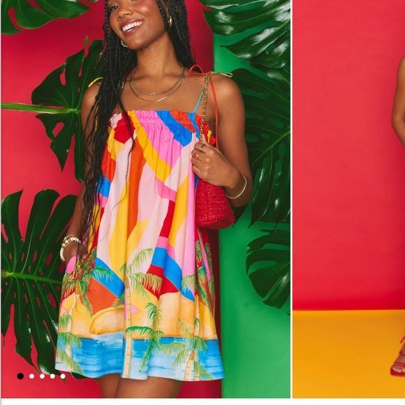 Show Me Your MuMu Angel Mini Dress NWT - Picture 7 of 7